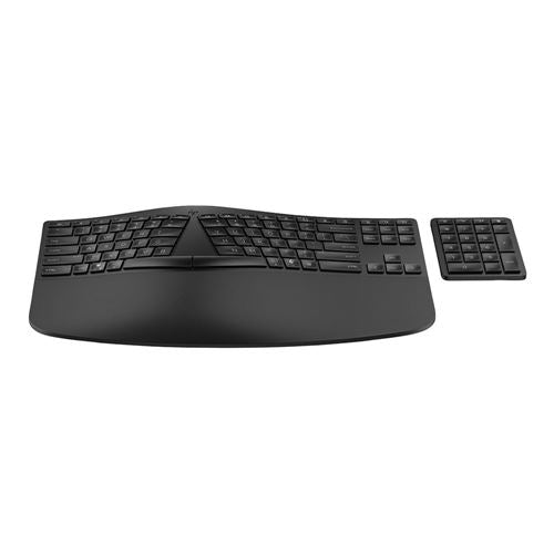 HP 960 Split-Zone Ergonomic Wireless Keyboard with Keypad — vista 2