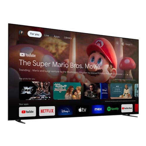 Sony K55XR80 BRAVIA 8 55" Class (54.6" Diag.) 4K Ultra HD Smart OLED TV
 XR Processor;  Go — vista 2