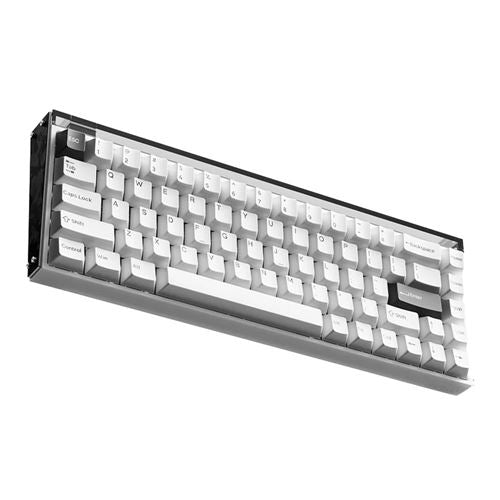 MelGeek MADE68 Ultra+ 65% Wired Magnetic Gaming Keyboard - Black/White — vista 2