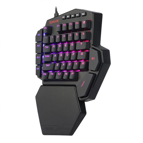 Redragon MCK585 DITI RGB Mechanical Gaming Keyboard - OUTEMU Blue — vista 2