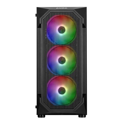 Gamdias GC1 Tempered Glass ATX Mid-Tower Computer Case - Black — vista 2