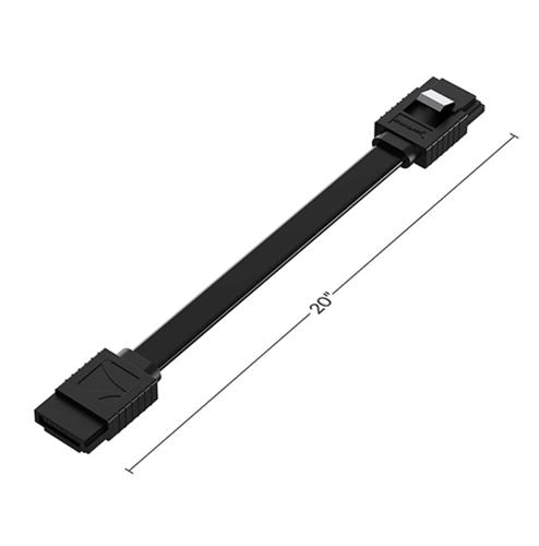 Sabrent SATA III (6 Gbit/s) Straight Data Cable with Locking Latch for HDD/SSD/CD and DVD  — vista 2