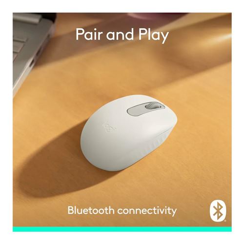 Logitech LOGITECH M196 BT OFF WHT — vista 2