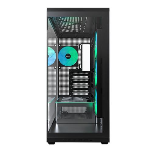 Montech TG3 Tempered Glass ATX Mid-Tower Computer Case - Black — vista 2
