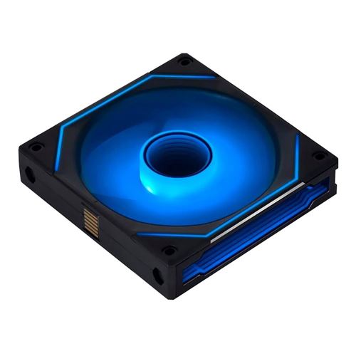 Lian Li UNI FAN SL-INF FLEX 120mm Fluid Dynamic Case Fan - Black (3 Pack) — vista 2