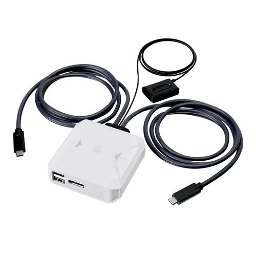 IOGear 2-Port 4K USB-C KVM Switch — vista 2
