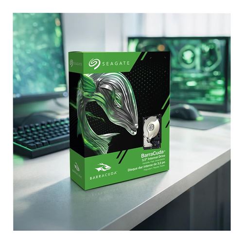 Seagate BarraCuda 4TB 5400 RPM SATA III 6Gb/s 3.5" Internal SMR Internal Hard Drive — vista 2