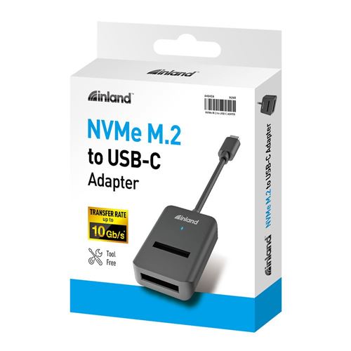 Inland USB 3.2 Gen1 USB-C to PCIe NVMe M.2 SSD Adapter — vista 2