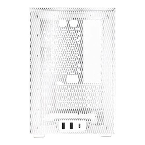 Lian Li Meshroom D Mini-ITX Mini Tower Computer Case - White — vista 2