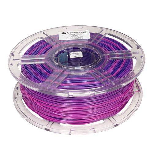 Cookiecad 1.75 mm TPU 3D Printer Filament 1.0 kg (2.2 lbs.) Spool - Sunset — vista 2
