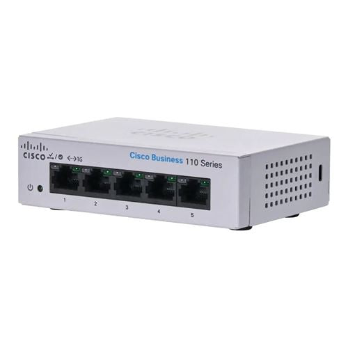 Cisco Business CBS110 5-port GE Unmanaged Desktop Ethernet Switch — vista 2