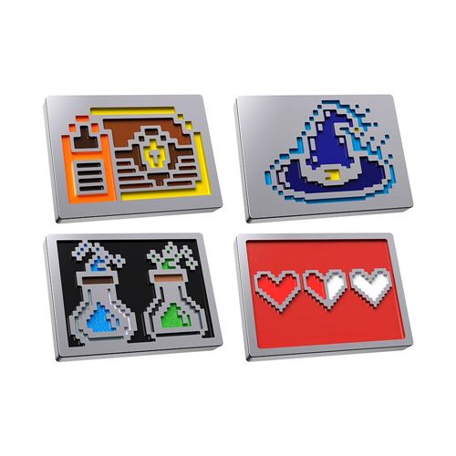 HyperX Badge Pack - Magnetic Badges for HyperX Alloy Rise Keyboards (8-Bit) — vista 2