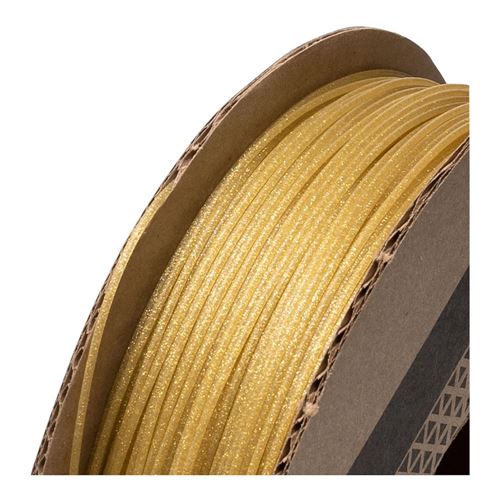 Proto-Pasta 1.75mm Gold Dust Glitter Flake HTPLA 3D Printer Filament - 0.5kg Spool (1.1 lb — vista 2