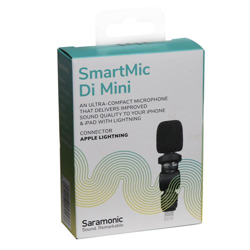 Saramonic SmartMic Di Mini Ultracompact Lightning Omnidirectional Condenser Microphone - B — vista 2