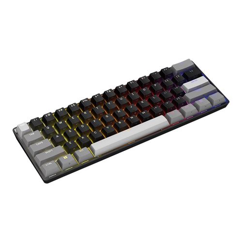 Corsair Clipper Pro Mini 60 Hall Effect Gaming Keyboard - Black — vista 2