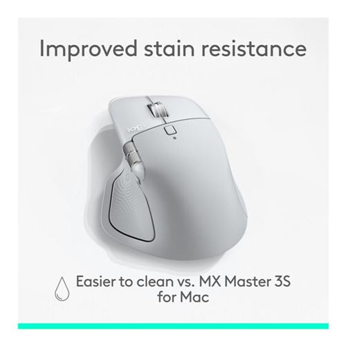 Logitech MX Master 4 for Mac - Pale Gray — vista 2