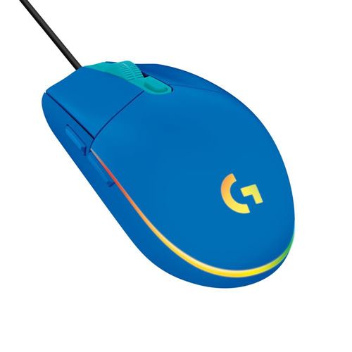 Logitech G G203 LIGHTSYNC Gaming Mouse - Blue — vista 2
