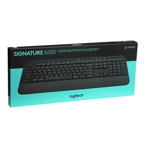Logitech Signature K650 (Graphite) Wireless Keyboard — vista 2