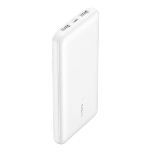 Belkin USB Type-C Portable Charger 10K Power Bank with USB-A to USB-C Cable - White — vista 2