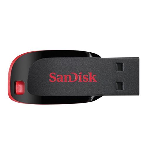 Sandisk 128GB Cruzer Blade SuperSpeed+ USB 2.0 Flash Drive - Black — vista 2