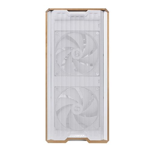 Lian Li LANCOOL 217 Tempered Glass ATX Mid-Tower Computer Case - White — vista 2