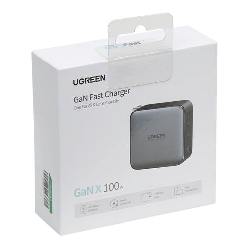 UGreen Nexode 100W USB C Wall Charger - 4 Ports — vista 2