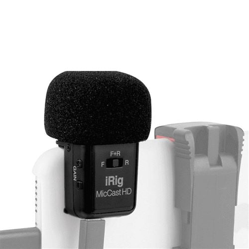 IK Multimedia iRig Mic Cast HD USB/Lightning Condenser Microphone - Black — vista 2