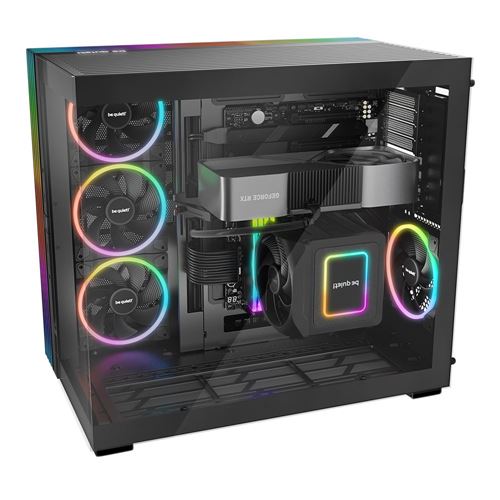 be quiet Light Base 900 FX Tempered Glass eATX Full Tower Computer Case - Black — vista 2