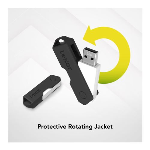 Lexar 32GB JumpDrive TwistTurn2 USB 2.0 Flash Drive — vista 2