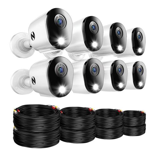 Night Owl FTD4-81-8L HD DVR Security Kit
 12 Channel;  4 Cameras Included;  2k Resolution; — vista 2