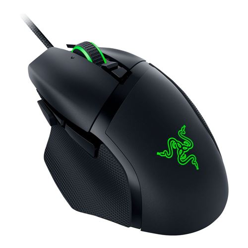 Razer Basilisk V3 35K Wired Ergonomic RGB Lighting Gaming Mouse - Black
 HyperScroll Tilt  — vista 2