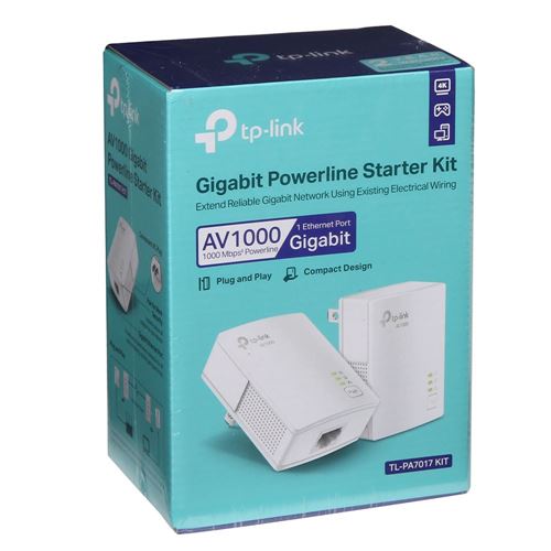 TP-LINK TP-Link AV1000 Gigabit Powerline Starter Kit — vista 2