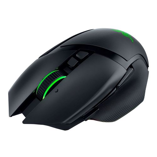 Razer Basilisk V3 35K Wireless Ergonomic RGB Lighting Gaming Mouse - Black
 HyperScroll Ti — vista 2
