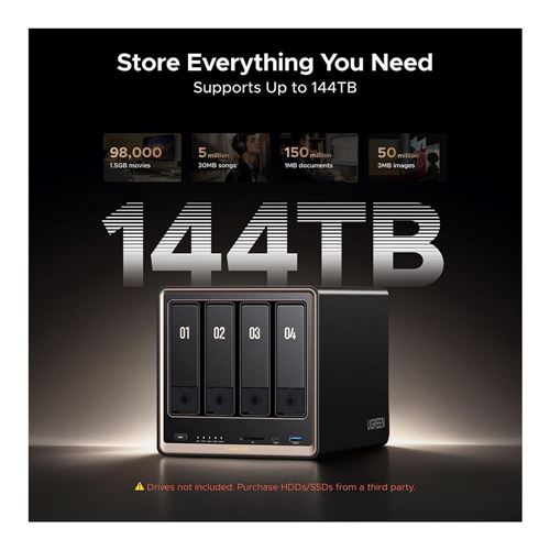 UGreen DXP4800 GT — vista 2