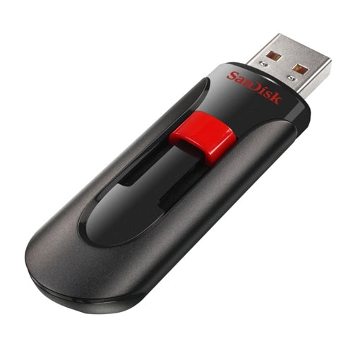 Sandisk 64GB Cruzer Glide USB 2.0 Flash Drive - Black — vista 2