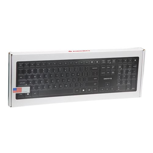 Cherry KW 9100 Slim Wireless Keyboard - Black — vista 2