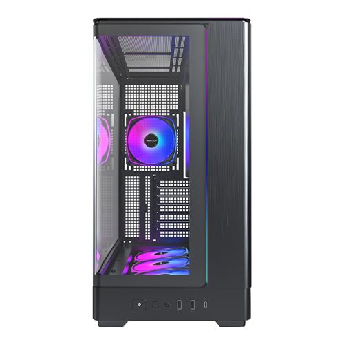 Montech KING 45 PRO Tempered Glass ATX Mid-Tower Computer Case - Black — vista 2