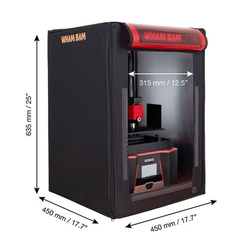 Wham Bam HotBox Mega - 3D Printer Enclosure — vista 2