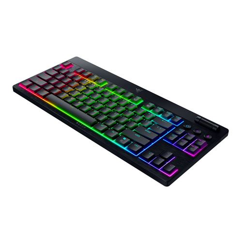 Razer BlackWidow V4 Low Profile TKL HyperSpeed Wireless Gaming Keyboard - Black
 Razer LP  — vista 2
