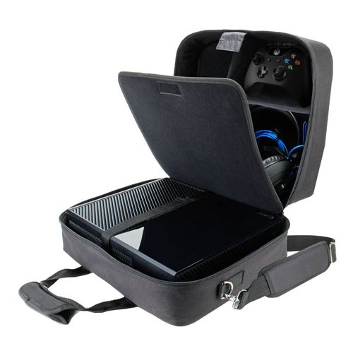 Accessory Power Xbox and PS4 Travel Bag - Black
 Compatible with Xbox One, Xbox 360, Plays — vista 2