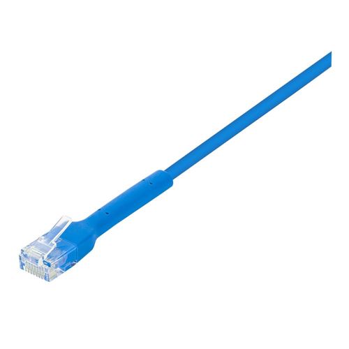 Intellinet Cat6 Stranded U/UTP FlexiBoot Slim Network Ethernet Cable 5ft.10-Pack-Blue — vista 2