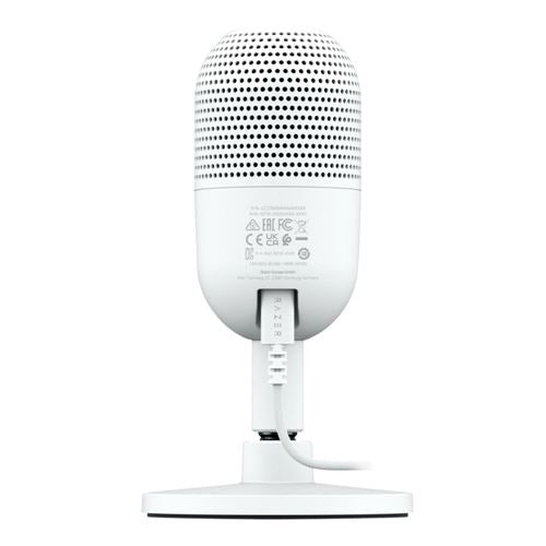 Razer Seiren V3 Mini Ultra-Compact USB Microphone - White
 Supercardioid Pickup Pattern -  — vista 2