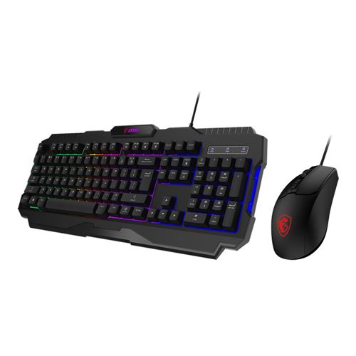 MSI Forge GK100 Wired RGB Keyboard and Mouse Combo — vista 2