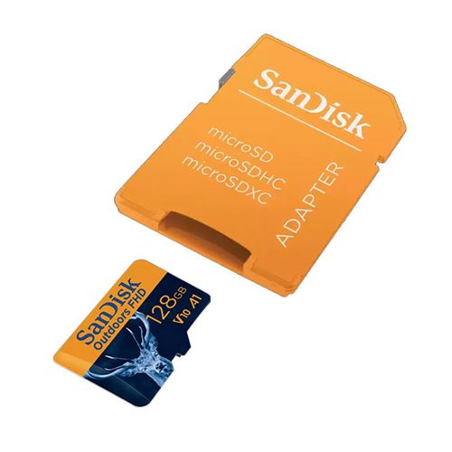Sandisk 128GB Outdoors Full HD microSDXC Class 10 / U1 / V10 Flash Memory Card (2-Pack) — vista 2