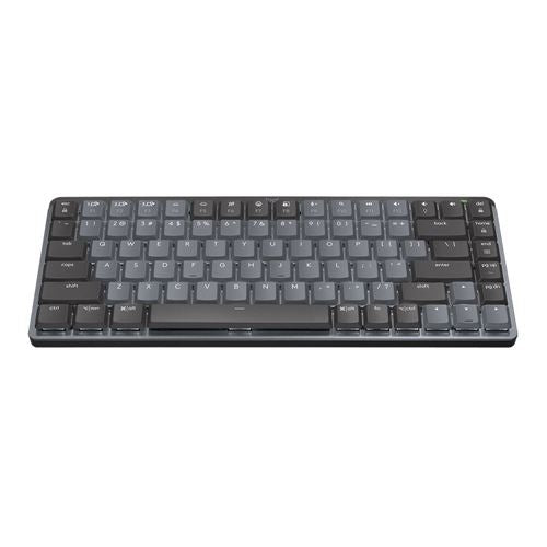 Logitech MX Mechanical Mini Illuminated Wireless Keyboard - Graphite
 Tactile Switches — vista 2