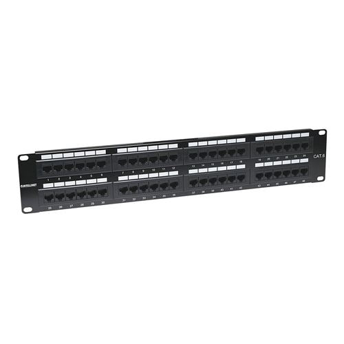 Intellinet Cat6 48-Port Patch Panel — vista 2