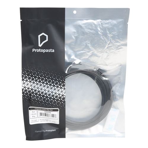 Proto-Pasta 1.75mm PLA Carbon Fiber 3D Printer Filament Single Color 0.1 kg (0.1 lbs.) Spo — vista 2