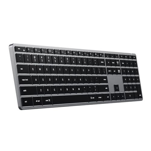 Satechi Slim X3 Bluetooth Backlit Keyboard - Space Gray — vista 2