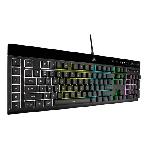 Corsair K55 RGB PRO Gaming Keyboard, Backlit RGB LED, Black — vista 2