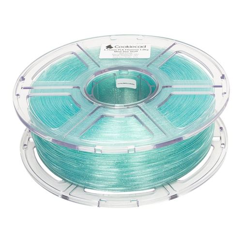 Cookiecad 1.75mm PLA Glitter 3D Printer Filament Single Color 1.00 kg (2.2 lbs.) Spool - M — vista 2